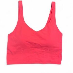 OFFLINE by Aerie Bright Pink Scoop Neck Tank Bra Top | Size Small | NWT